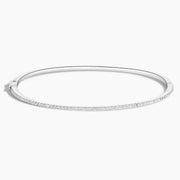 18K White Gold Forever Radiant Bangle