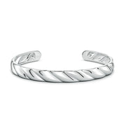 Twisted Sculpted Cuff Bracelet