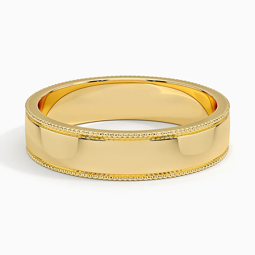 Heritage Milgrain Band