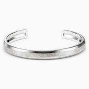 Brushed Edge Cuff Bracelet