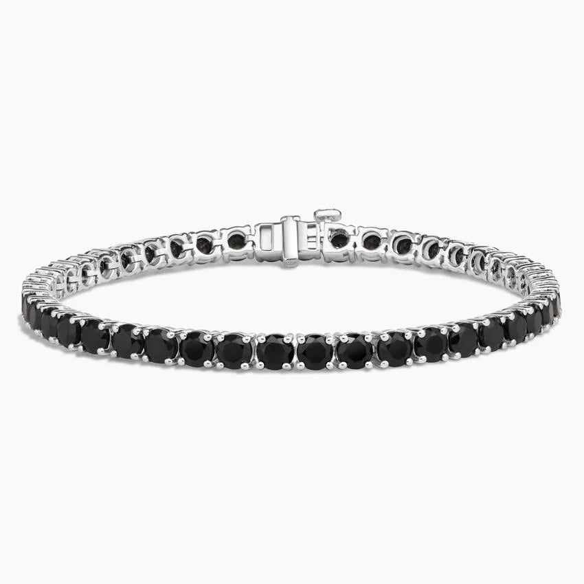 Noir Diamond Tennis Bracelet