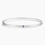 Sapphire Accent Bangle